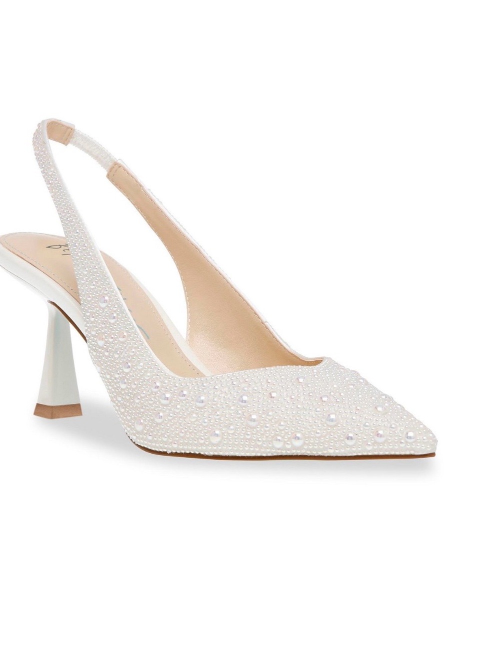 Betsey Johnson Clark Rhinestone Slingback heels